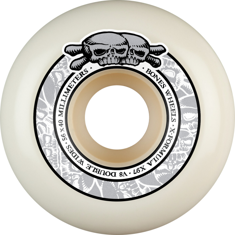 Roues de skate Bones XF Double Wide 56mm V8 97A