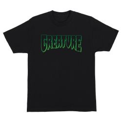 T-Shirt Creature Logo Outline Manches Courtes