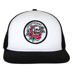 Casquette Independent Dressen Skull Rose Snapback