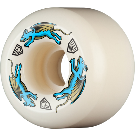 Roues de skate Powell Dragon Nano Rat 54mm x 39mm 97A Blue