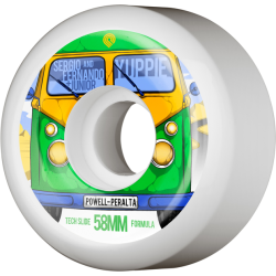 Roues de skate Powell Yuppie Tech Slide 58mm 104A