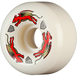 Roues de skate Powell Dragon Nano Rat 56mm x 36mm 93A Red