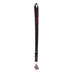 Porte-clés Creature Skateboards Keychain Cannibal Corpse Lanyard Red Black