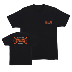 T-shirt Independent Truck SS Build To Grind Span Black