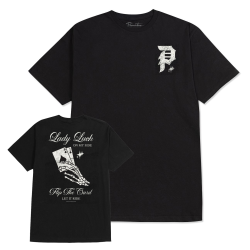 T-shirt SS Primitive Lady Luck Black