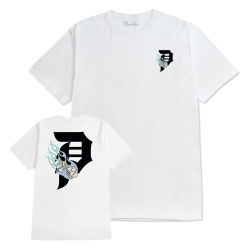 T-shirt Enfant SS Primitive Heather White