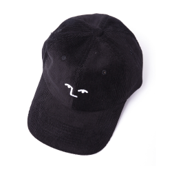 Casquette Nonsense Cap Face Off Corduroy Black