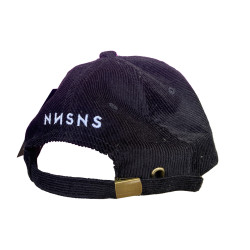 Casquette Nonsense Cap Face Off Corduroy Black