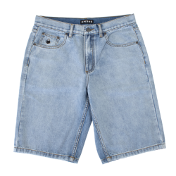 Short NNSNS Nonsense Nessie Denim Light Stone Washed