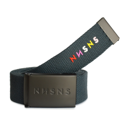 Ceinture Nonsense Belt Whip Brushed Gunmetal Grey