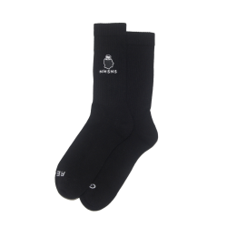 Chaussettes NNSNS Head Logo Embroidered Black