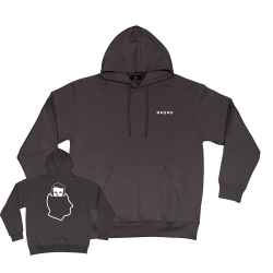 Sweat NNSNS Nonsense Hood Head Logo Charcoal