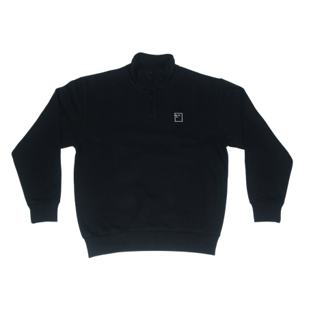Sweat NNSNS Nonsense Blockhead 1-4 Zip Sweater Black