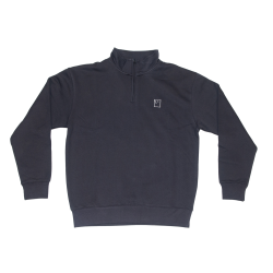 Sweat NNSNS Nonsense Hood Blockhead 1-4 Zip Charcoal