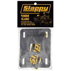 Pads Slappy Slabs Low Risers Black 4mm