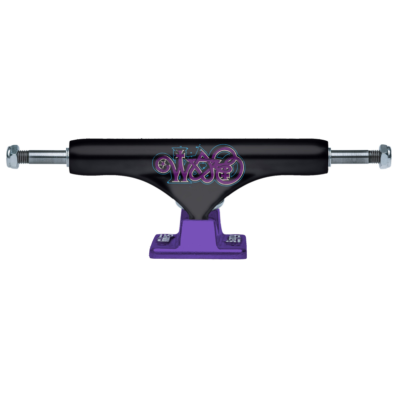 Truck skate Slappy Trucks ST1 Hollow Bam Margera 8.25 Black Purple