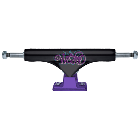 Truck skate Slappy Trucks ST1 Hollow Bam Margera 8.25 Black Purple