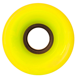 NAKED WHEELS CRUISER (JEU DE 4) 60MM YELLOW 83A