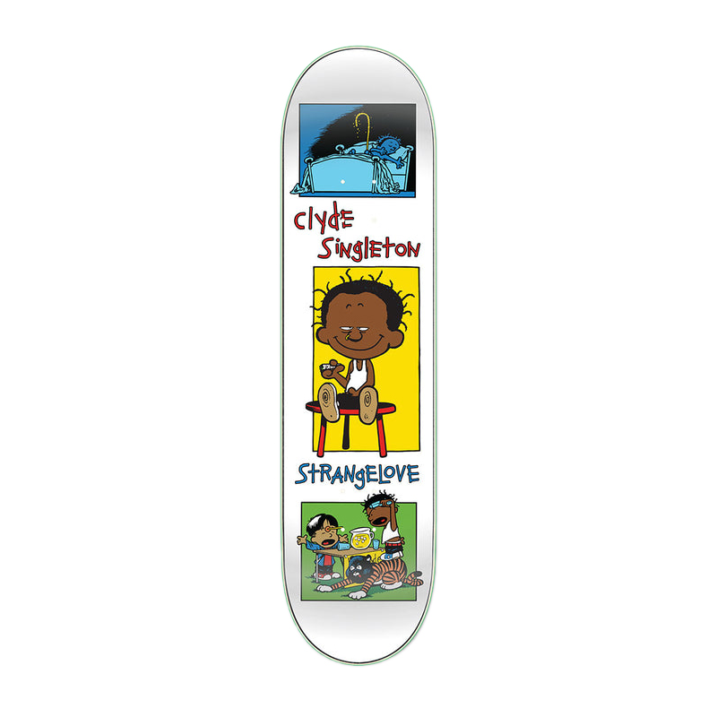Planche Skate Strange Love Clyde Singleton Guest 8.0