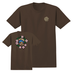 T-shirt Krooked MG SS Dark Chocolate