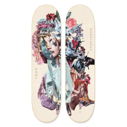 Planche skate Primitive deck Rodriguez Process Duo Off White 8.25