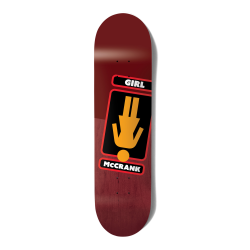 Planche Skate Girl Deck Oops Mc Crank 8.5