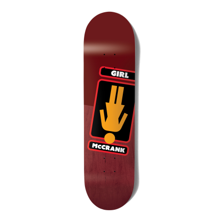Planche Skate Girl Deck Oops Mc Crank 8.5