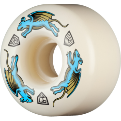 Roues de skate Powell Peralta Dragon Nano Rat Blu 52mm x 34mm 97A (jeu de 4)