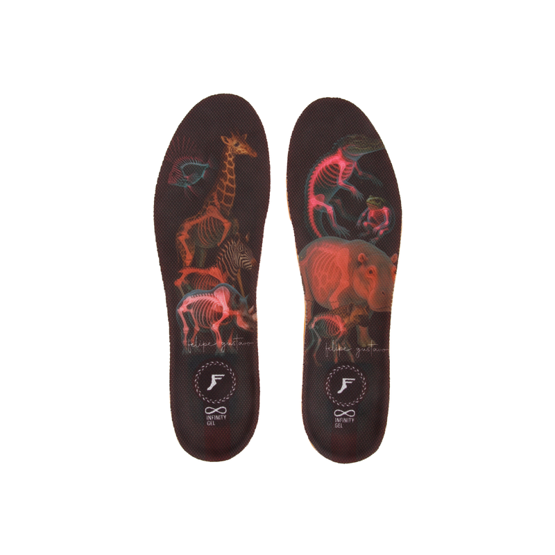 Semelle Skate Footprint Insole Kingfoam Elite Mid Felipe Gustavo Fauna