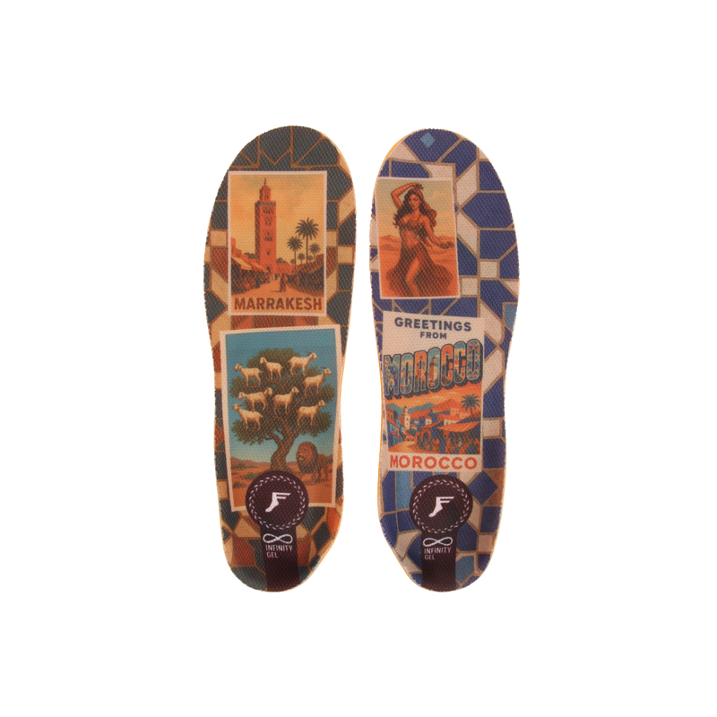 Semelle Skate Footprint Insole Gamechangers Pro Hi Nassim Lachab Morocco