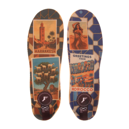 Semelle Skate Footprint Insole Gamechangers Pro Hi Nassim Lachab Morocco