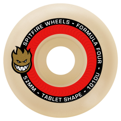 SPITFIRE WHEELS (JEU DE 4) 52MM F4 101D TABLET NATURAL