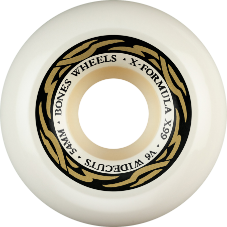 BONES WHEELS (JEU DE 4) XF 54MM V6 WIDECUTS 99A