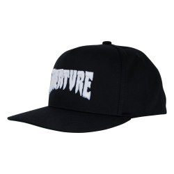Casquette Skate Creature Cap Mono Logo Snapback Black