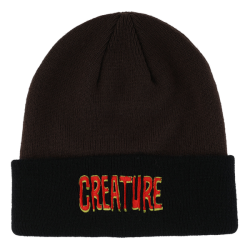 Bonnet Skate Creature Beanie Burn Witch Burn Brown
