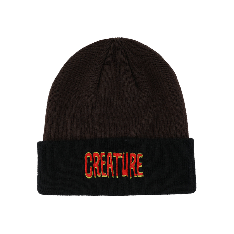 Bonnet Skate Creature Beanie Burn Witch Burn Brown