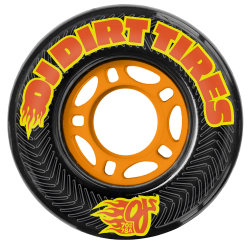 Roues Skate OJ Wheels Dirt Tires Thunder Juice Black 78A 70mm