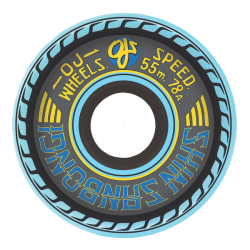 Roues Skate OJ Wheels Mini Super Juice Sanbongi Blue 78A 55mm
