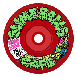 Roues de skate Slime Balls Wheels SB Cafe Light OG Red 78A 60mm