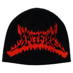 Bonnet de Skate Spitfire Flame Out Black Red