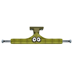 Truck de Skate Slappy x Heroin ST1 Hollow 10.5 Pickle Green