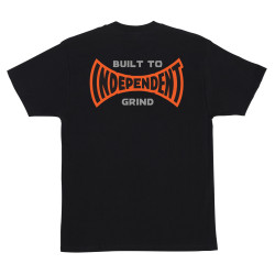 T-shirt Independent Truck SS Build To Grind Span Black