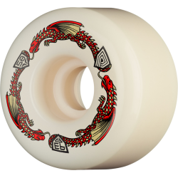 Roues Skate Powell Peralta Dragon Red V7 58mm 93A (Jeu de 4)