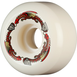Roues Skate Powell Peralta Dragon Red V6 54mm 93A (Jeu de 4)