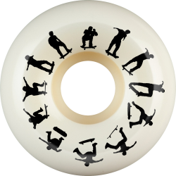 Roues de skate Bones Wheels X-Formula P-Rod SW Heel V5 Sidecut 95A 53mm