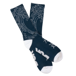 Chaussettes Accesoires de Skate DGK Ubiquity Indigo