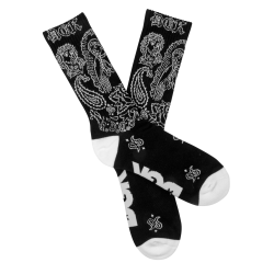 Chaussettes Accessoires de Skate DGK Sacramento Black