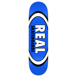 REAL DECK TEAM CLASSIC OVAL BLUE 8.5 X 31.85