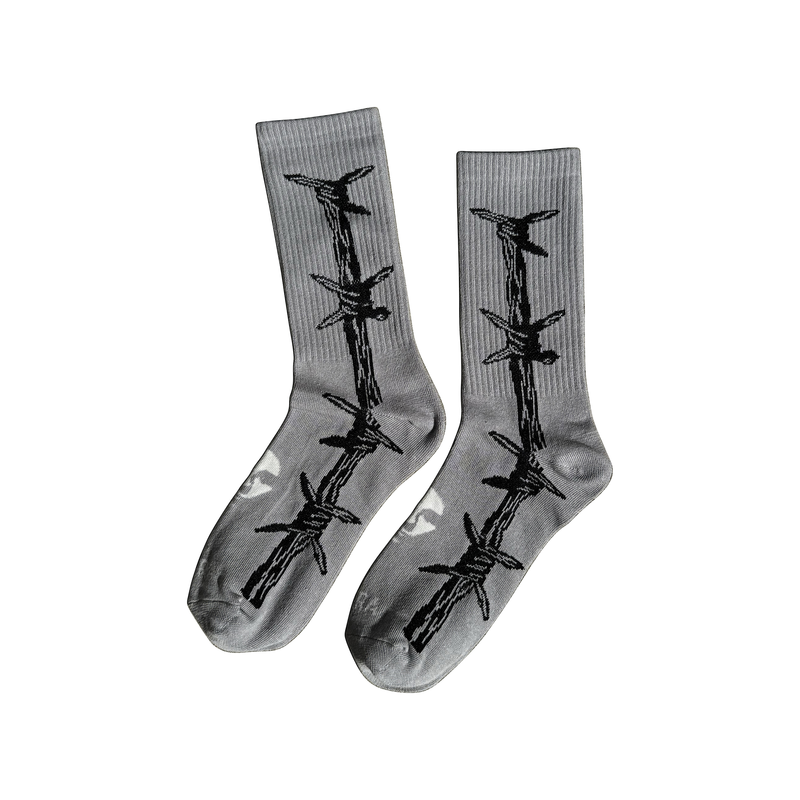 Chaussettes de Skate Opera Barbed Wire Grey