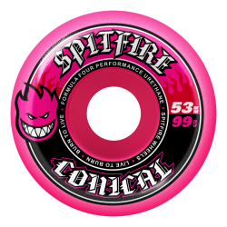 Roues de skate Spitfire Formula Four Team Conical 53mm 99D Pink